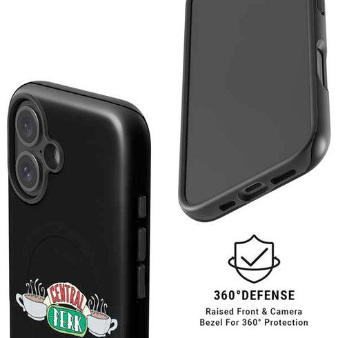 Warner Bros FRIENDS Central Perk iPhone 16 Plus Magsafe Impact Case